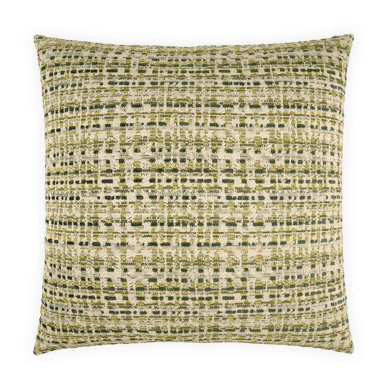 D.V. KAP HOME   24" x 24" Mazzy Pillow - Emerald Textured, Transitional    - 4092-E-2424