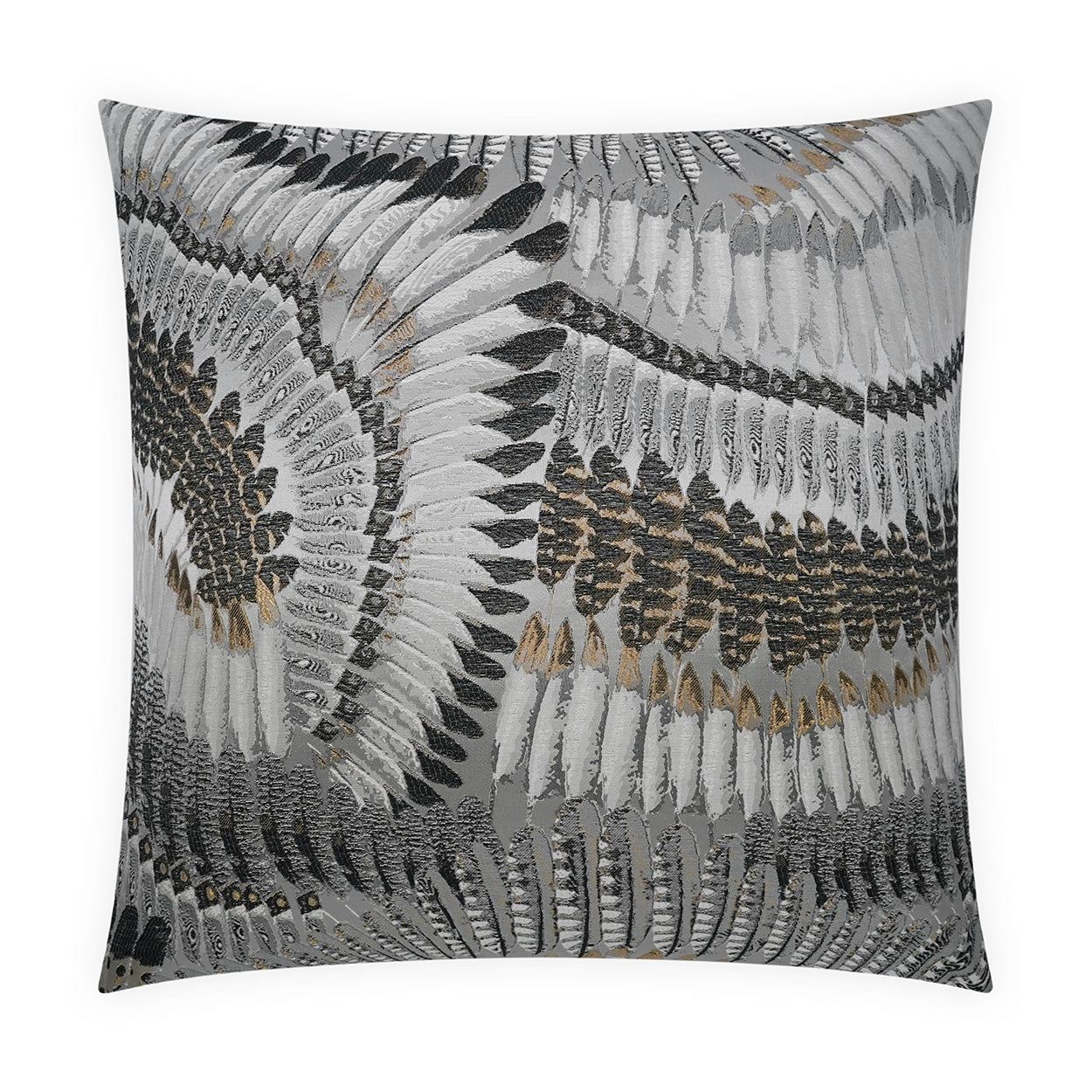 D.V. KAP HOME   24" x 24" Quillery Pillow Western Chic    - 4093-2424