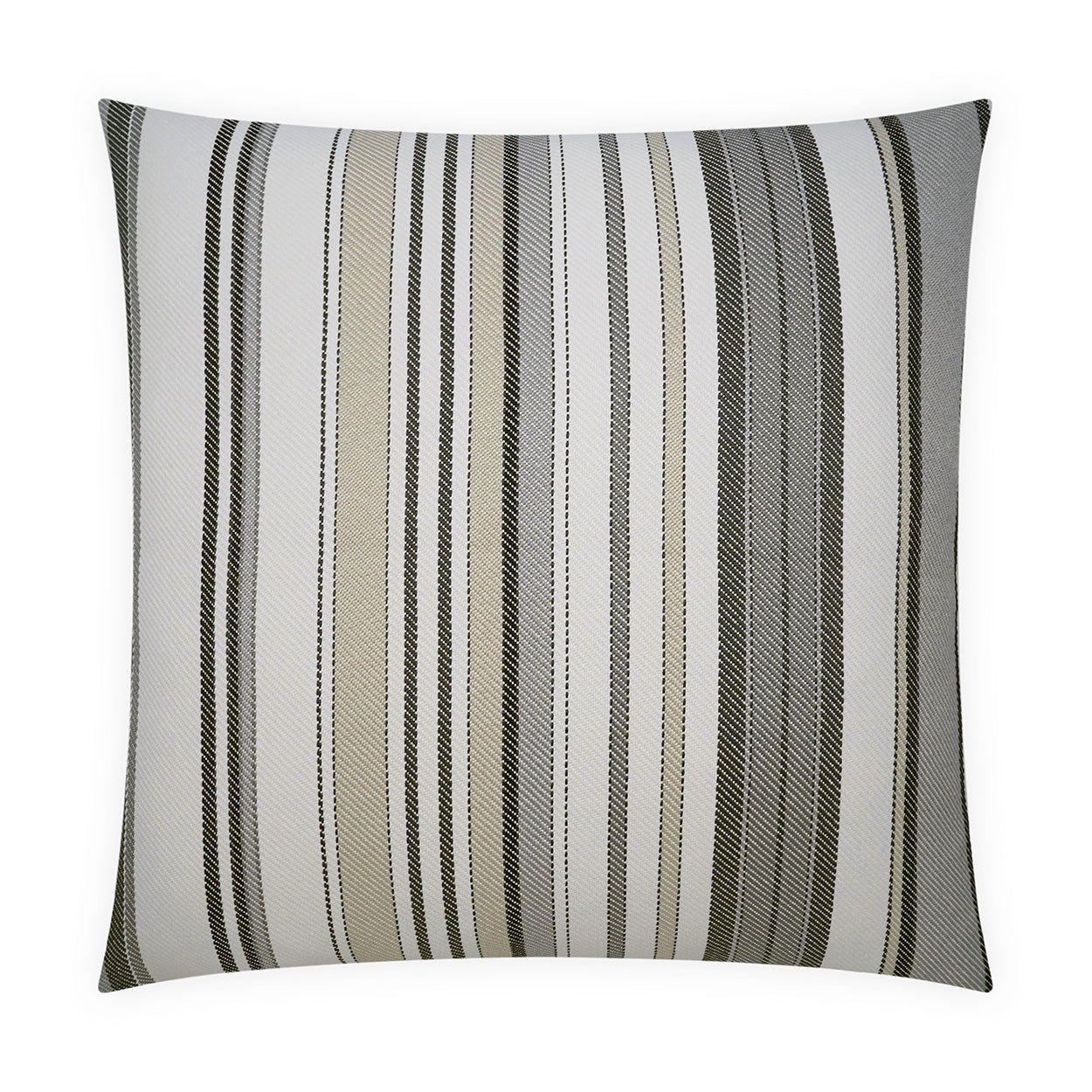 D.V. KAP HOME   24" x 24" Ellis Pillow Stripes, Traditional, Beach, Farmhouse    - 4096-2424