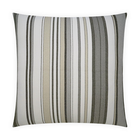 D.V. KAP HOME   24" x 24" Ellis Pillow Stripes, Traditional, Beach, Farmhouse    - 4096-2424