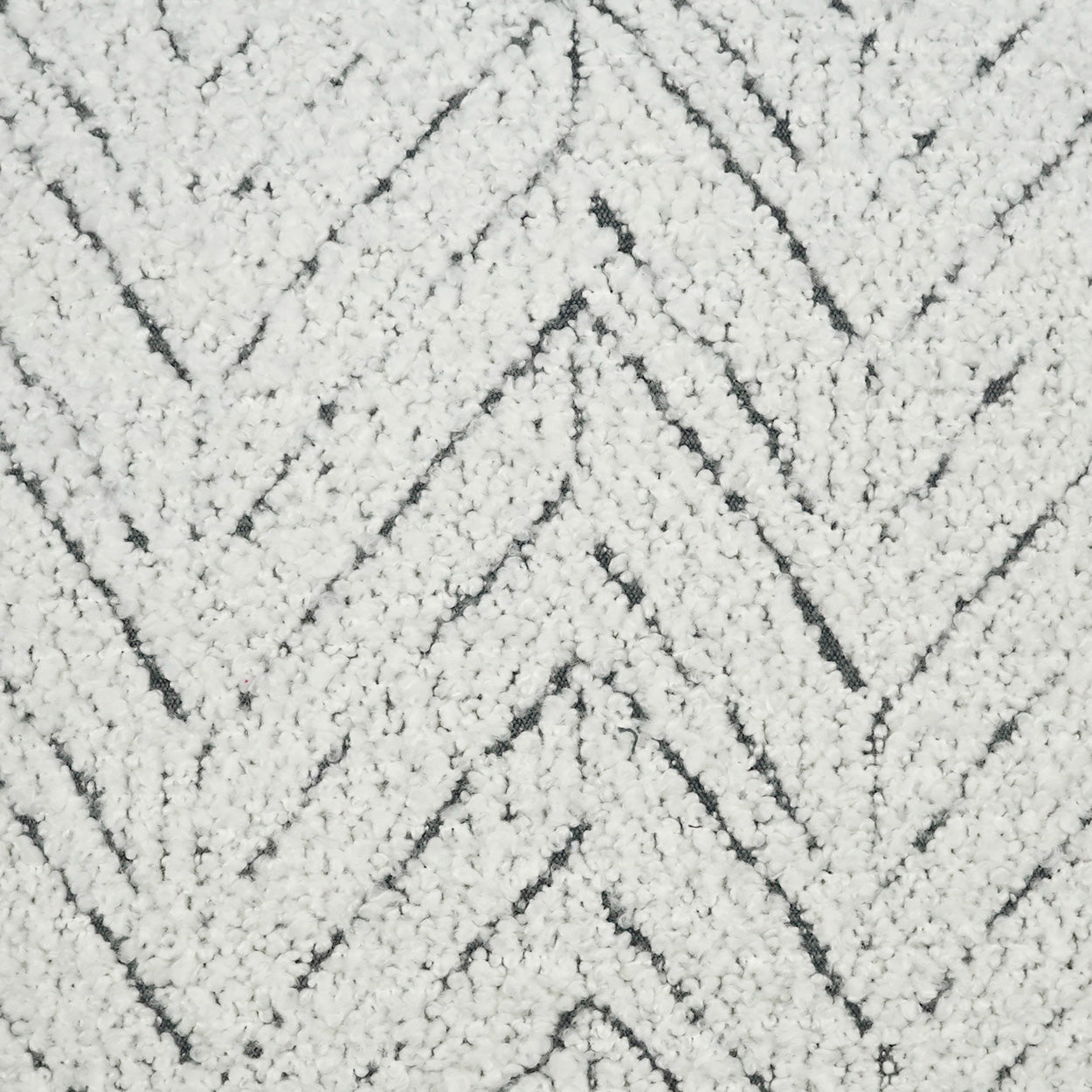 D.V. KAP HOME 4098-YARD Nifty Fabric Global, Farmhouse, Beach, Textured, Chevron  White   - Nifty