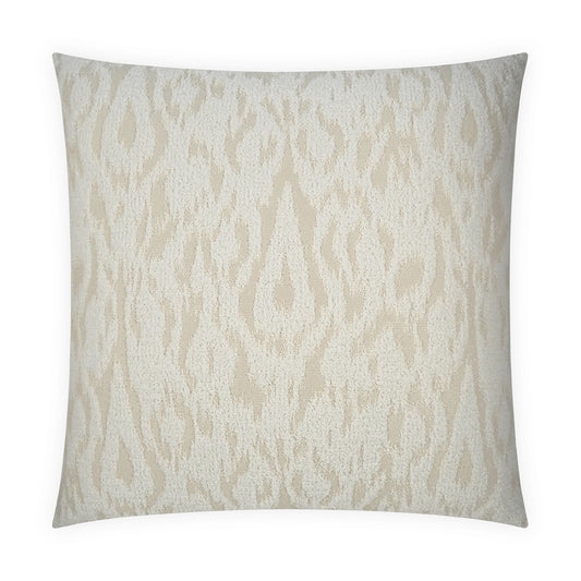 D.V. KAP HOME   24" x 24" Viska Pillow - Ivory Traditional, Global    - 4102-I-2424