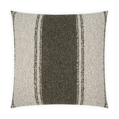D.V. KAP HOME   24" x 24" Mackinac Pillow - Truffle Stripes, Farmhouse, Beach    - 4103-T-2424