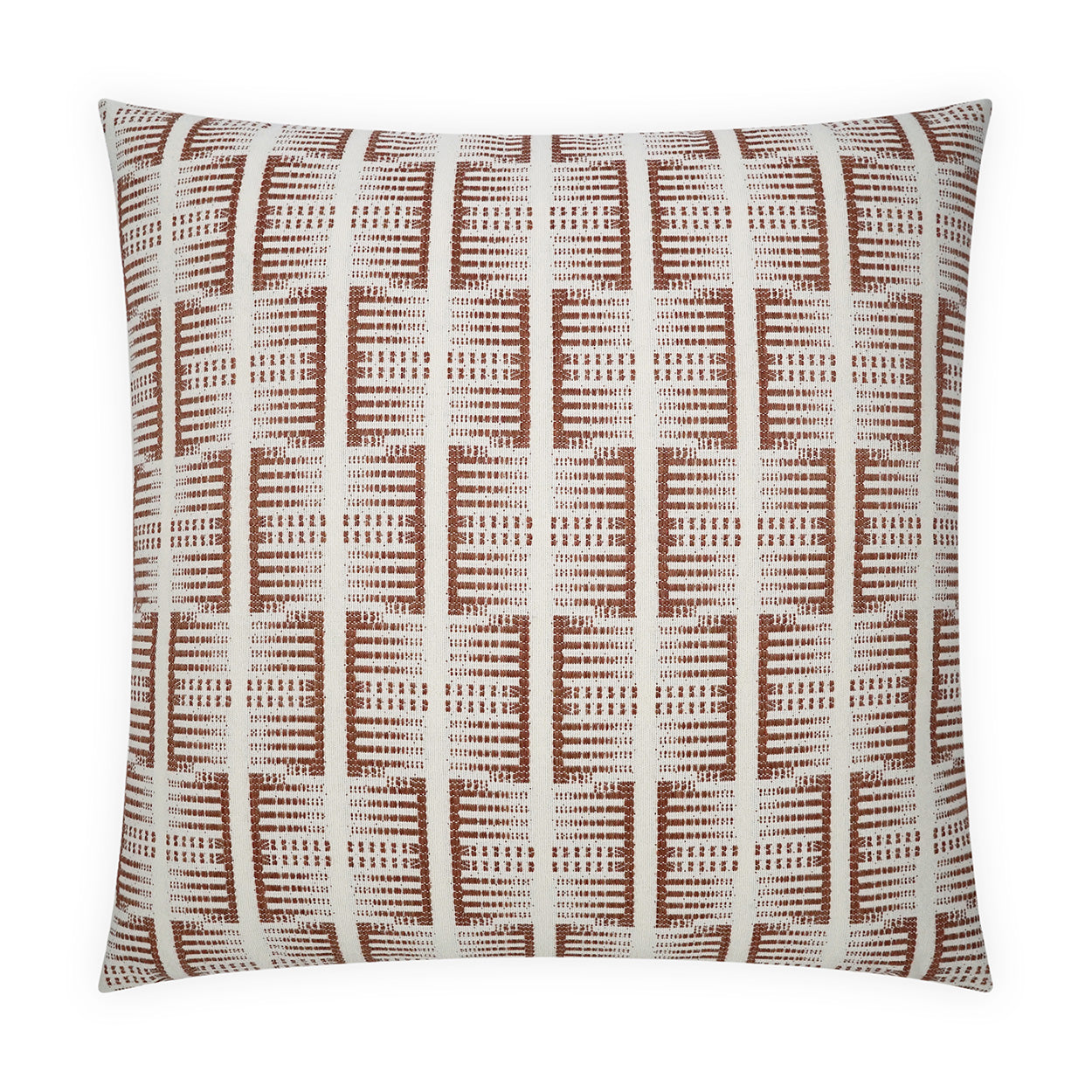 D.V. KAP HOME   24" x 24" Bohn Pillow - Adobe Global, Western Chic    - 4105-A-2424
