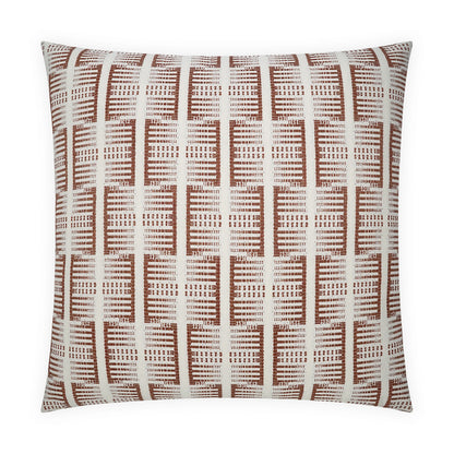 D.V. KAP HOME   24" x 24" Bohn Pillow - Adobe Global, Western Chic    - 4105-A-2424