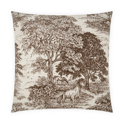 D.V. KAP HOME   24" x 24" Yellowstone Pillow Novelty, Animal    - 4108-2424