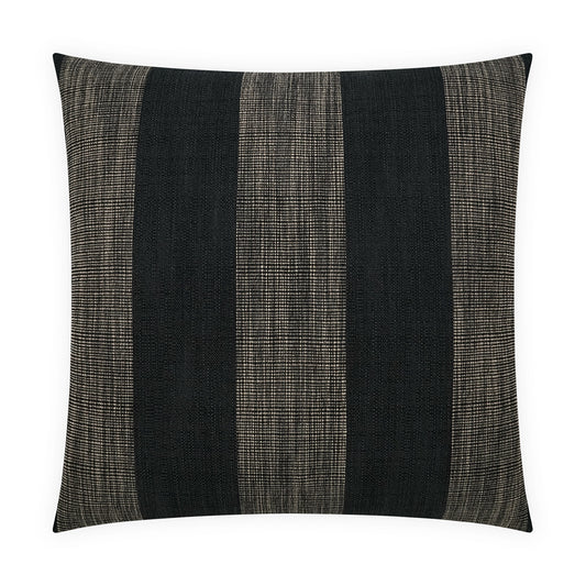 D.V. KAP HOME   24" x 24" Passage Pillow - Midnight Beach, Stripes, Farmhouse, Global    - 4109-M-2424