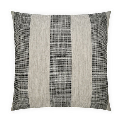D.V. KAP HOME   24" x 24" Passage Pillow - Onyx Beach, Stripes, Farmhouse, Global    - 4109-O-2424
