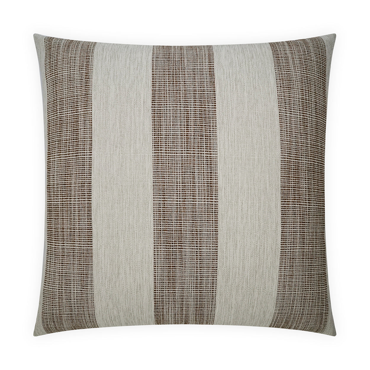 D.V. KAP HOME   24" x 24" Passage Pillow - Spice Beach, Stripes, Farmhouse, Global    - 4109-S-2424