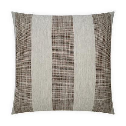 D.V. KAP HOME   24" x 24" Passage Pillow - Spice Beach, Stripes, Farmhouse, Global    - 4109-S-2424