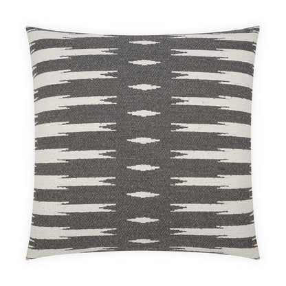 D.V. KAP HOME   24" x 24" Matheson Pillow - Graphite Western Chic, Global    - 4112-G-2424