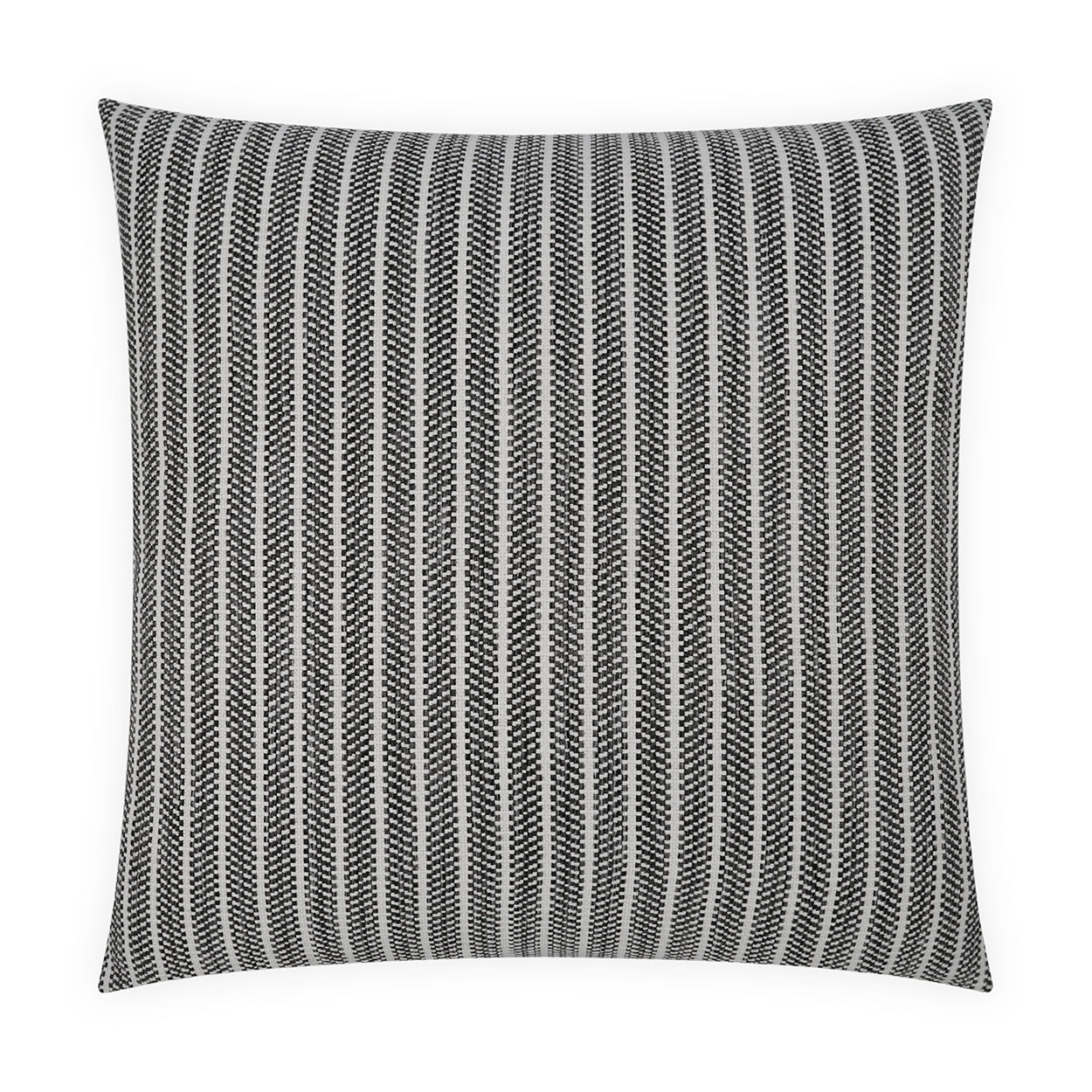 D.V. KAP HOME   24" x 24" Convergence Pillow - Tuxedo Stripes, Farmhouse, Beach    - 4121-T-2424