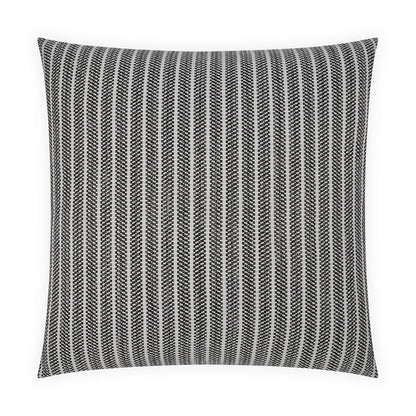 D.V. KAP HOME   24" x 24" Convergence Pillow - Tuxedo Stripes, Farmhouse, Beach    - 4121-T-2424