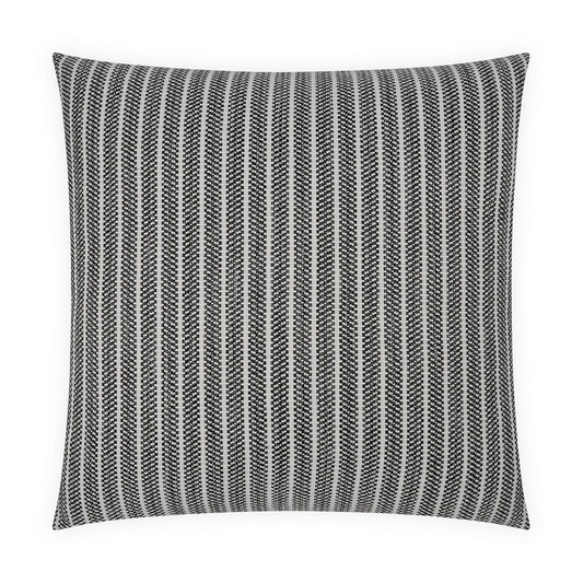 D.V. KAP HOME   24" x 24" Convergence Pillow - Tuxedo Stripes, Farmhouse, Beach    - 4121-T-2424
