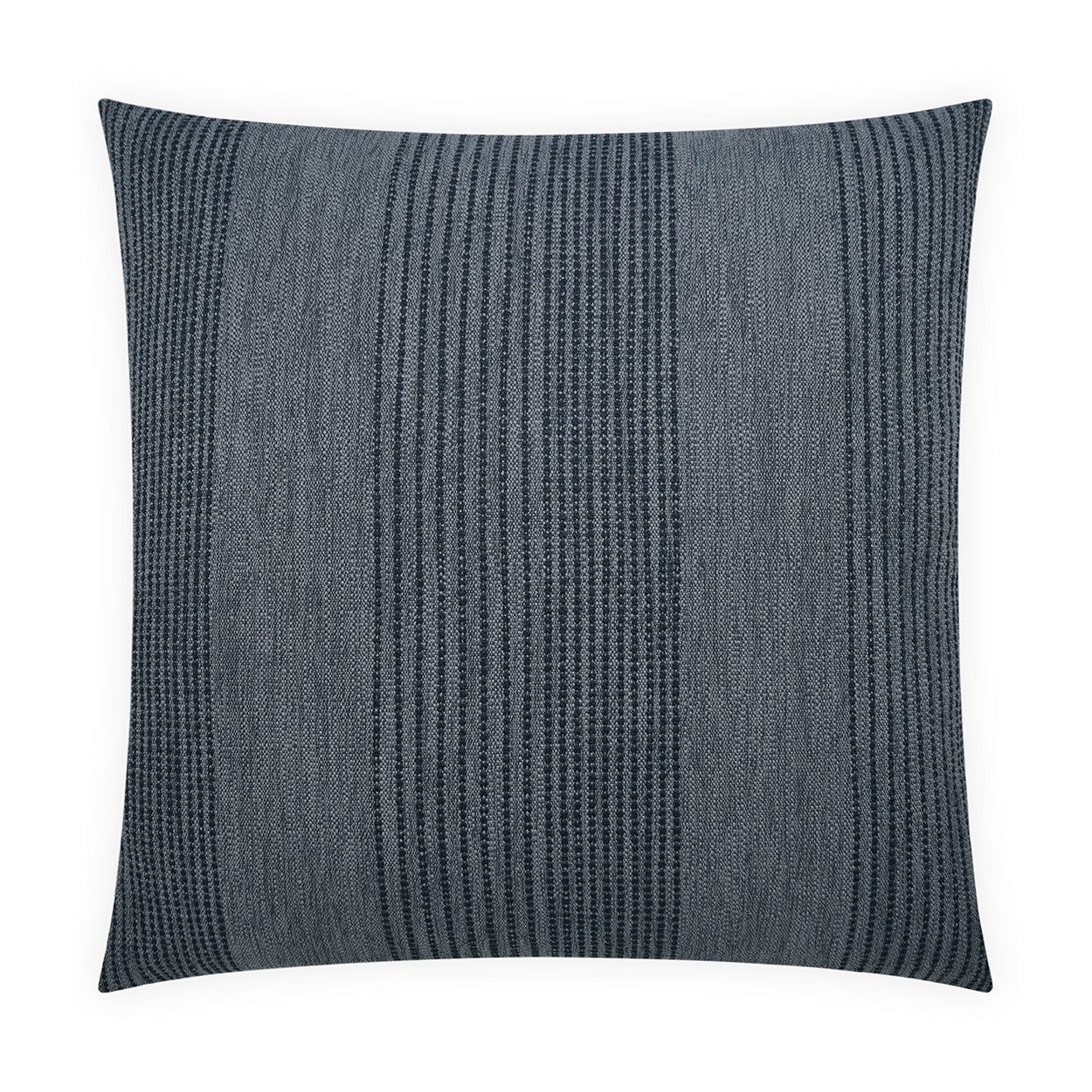 D.V. KAP HOME   24" x 24" Endless Pillow - Denim Stripes, Farmhouse, Beach, Global    - 4122-D-2424