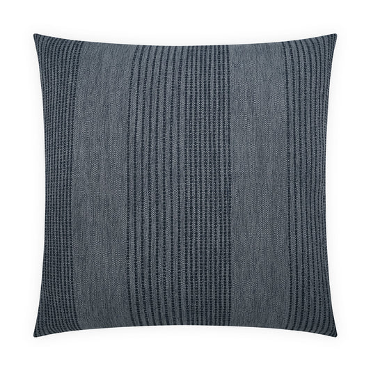D.V. KAP HOME   24" x 24" Endless Pillow - Denim Stripes, Farmhouse, Beach, Global    - 4122-D-2424