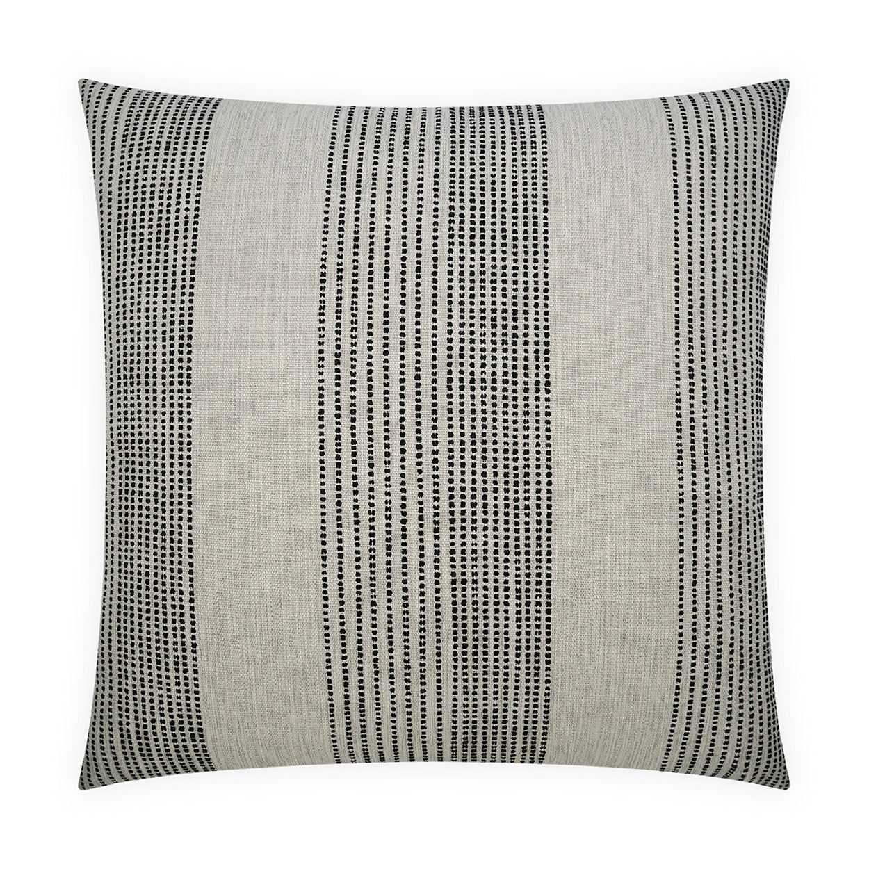 D.V. KAP HOME   24" x 24" Endless Pillow - Onyx Stripes, Farmhouse, Beach, Global    - 4122-O-2424