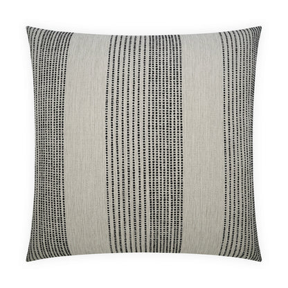 D.V. KAP HOME   24" x 24" Endless Pillow - Onyx Stripes, Farmhouse, Beach, Global    - 4122-O-2424