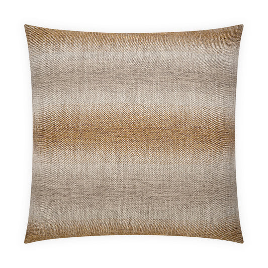D.V. KAP HOME   24" x 24" Sullivan Pillow - Amber Stripes, Global, Western Chic    - 4123-A-2424