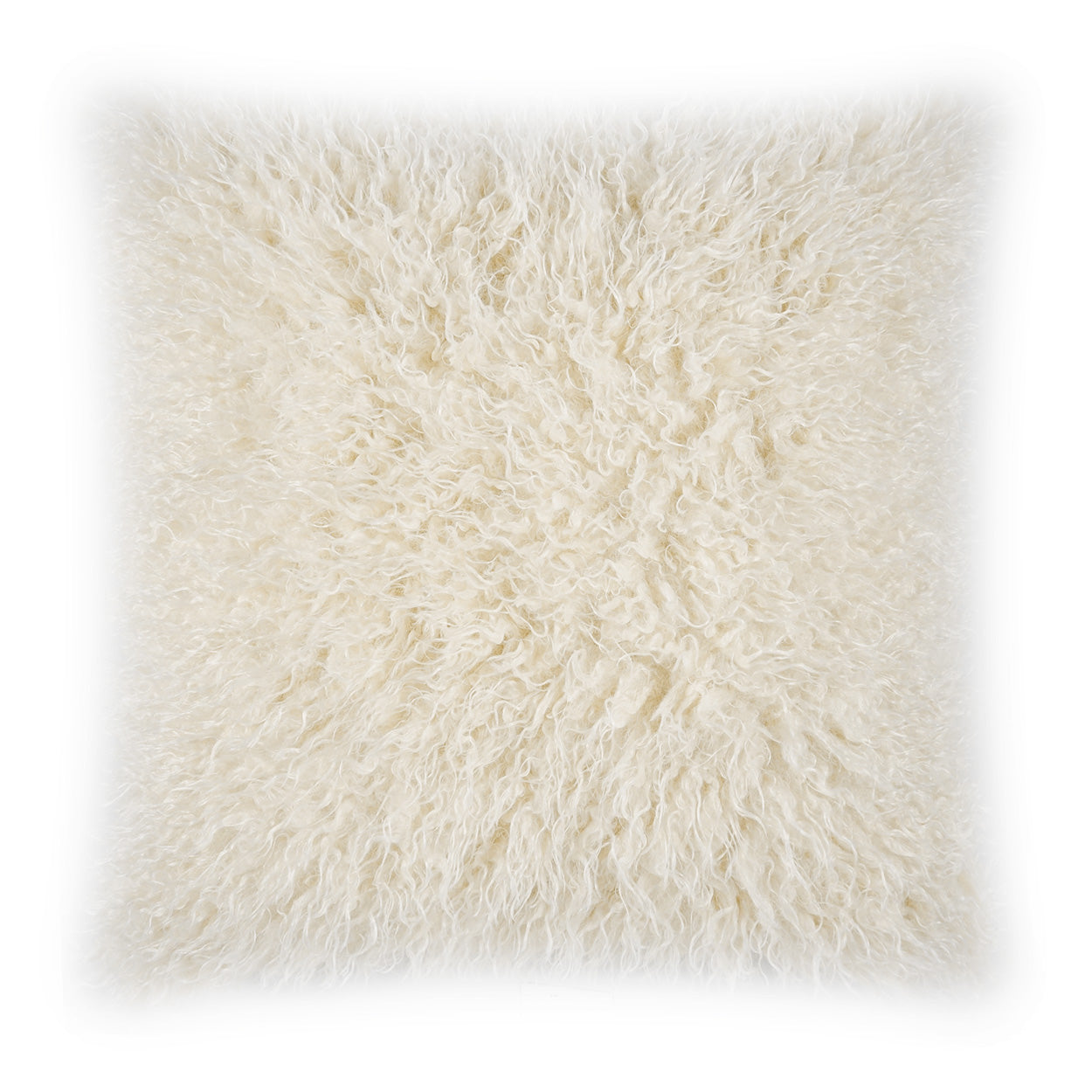 D.V. KAP HOME   24" x 24" Cotswold Pillow Animal, Faux Fur    - 4126-2424