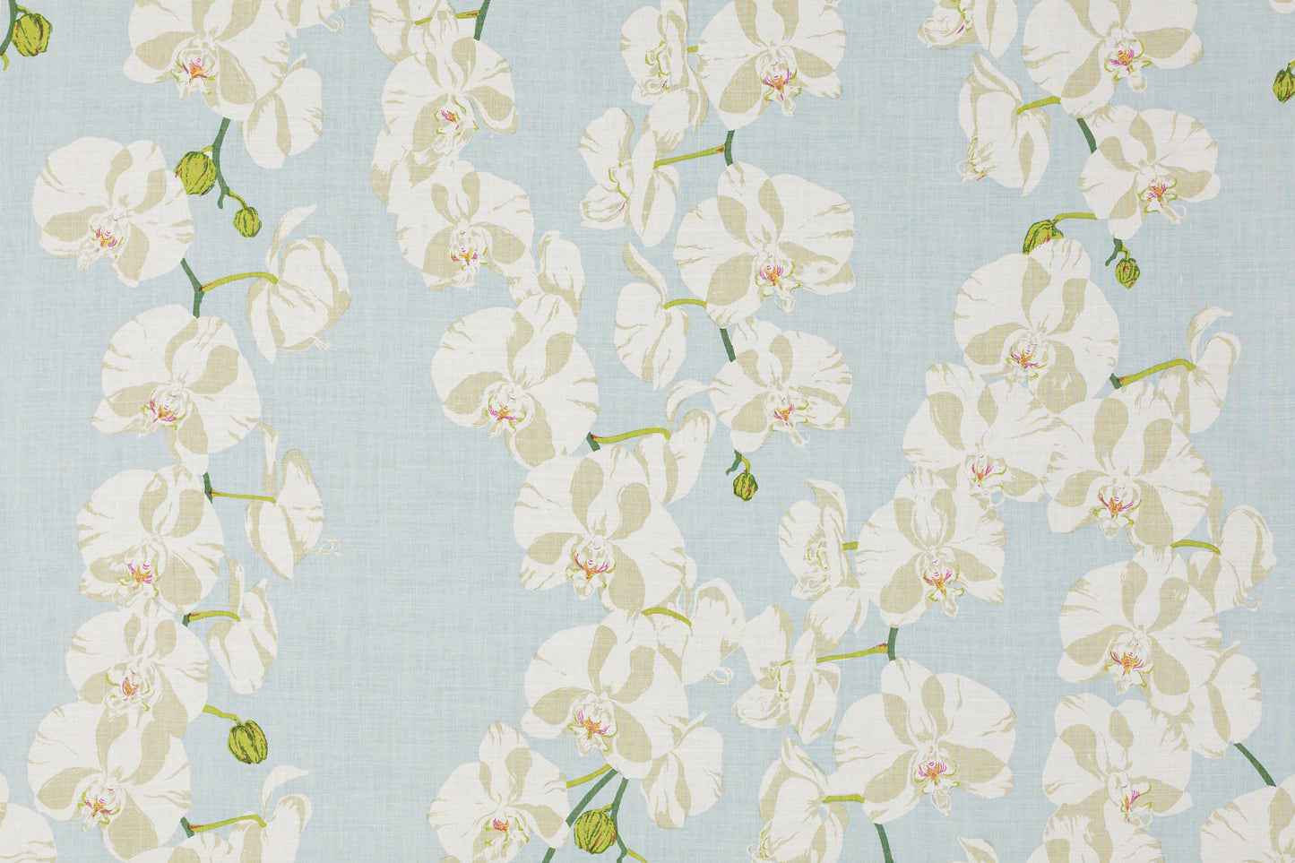 SCHUMACHER  RAOUL TEXTILES CELESTE PRINTS PRINTS ROBIN'S EGG   - 412B67