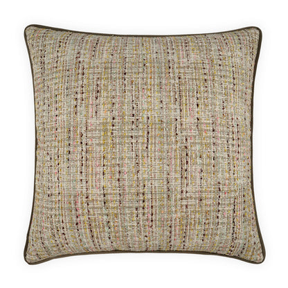 D.V. KAP HOME   24" x 24" Underwood Pillow - Pastel Traditional, Transitional, Textured    - 4130-P-2424