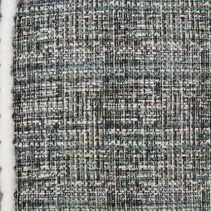 D.V. KAP HOME   24" x 24" Underwood Center Pillow - Aqua Traditional, Transitional, Textured    - 4131-A-2424