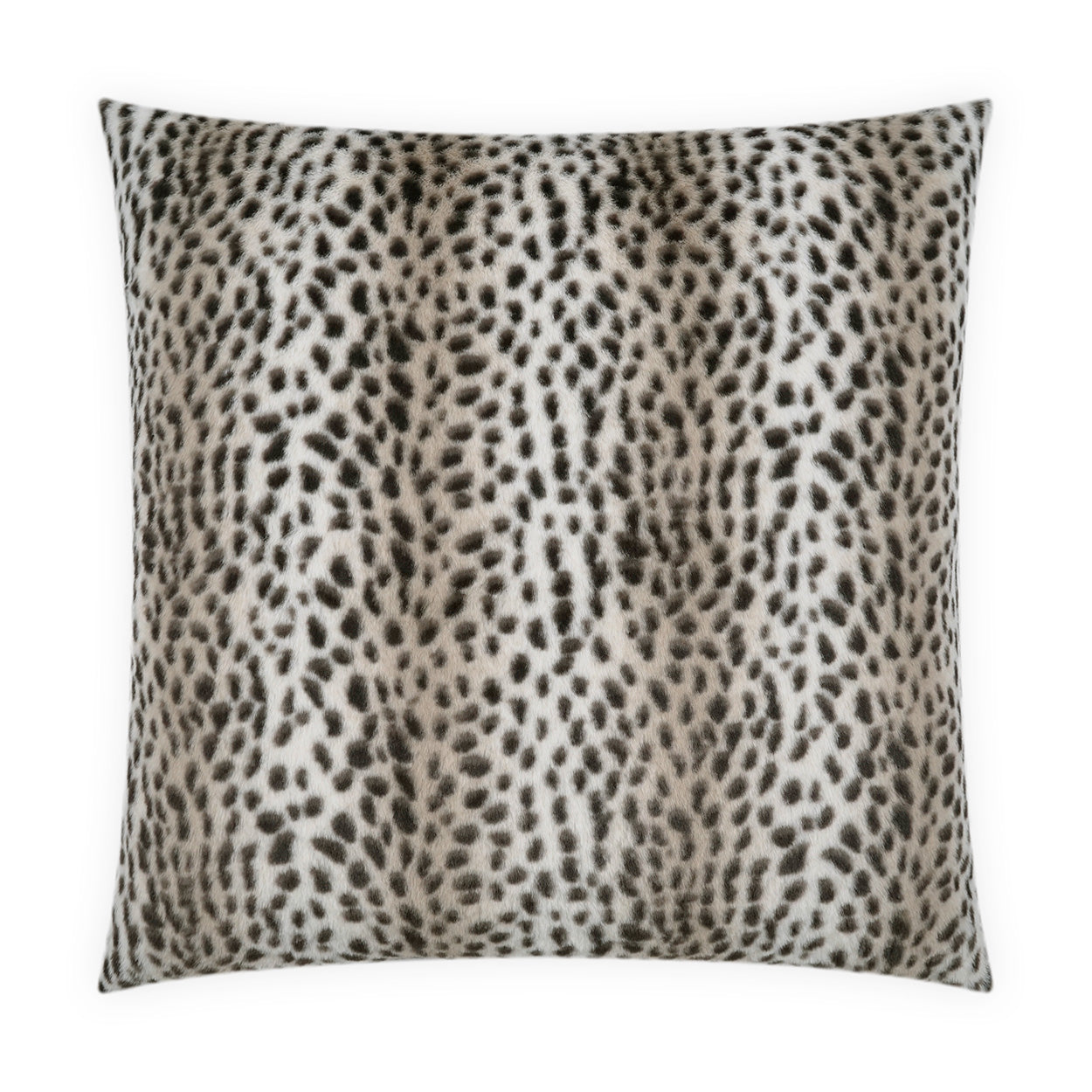 D.V. KAP HOME   24" x 24" Camille Pillow Animal, Faux Fur    - 4140-2424