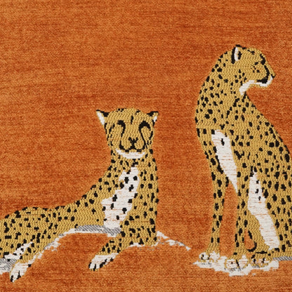 D.V. KAP HOME   24" x 24" Big Iris Pillow - Marmalade Animal, Novelty, Transitional    - 4141-M-2424