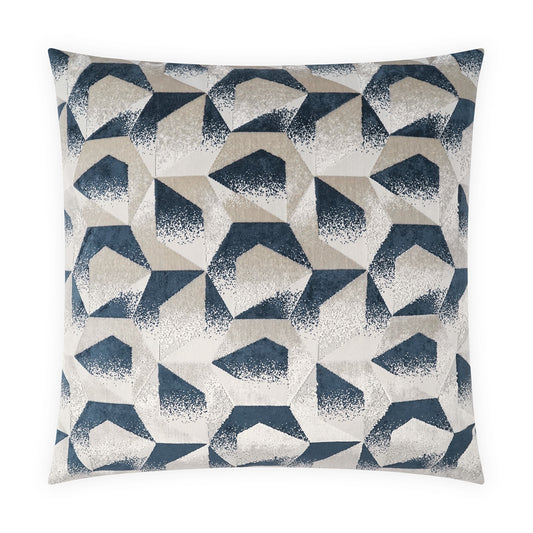 D.V. KAP HOME   24" x 24" Cajon Pillow Geometric, Modern, Abstract, Glam    - 4143-2424