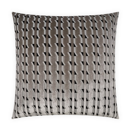 D.V. KAP HOME   24" x 24" Guerro Pillow Geometric, Transitional, Glam, Modern    - 4150-2424