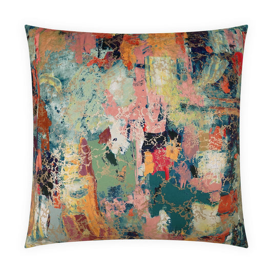 D.V. KAP HOME   24" x 24" Art De Vivre Pillow Abstract, Transitional    - 4153-2424