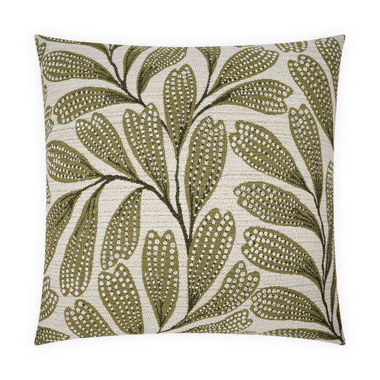 D.V. KAP HOME   24" x 24" Labelle Pillow Floral, Traditional     - 4159-2424