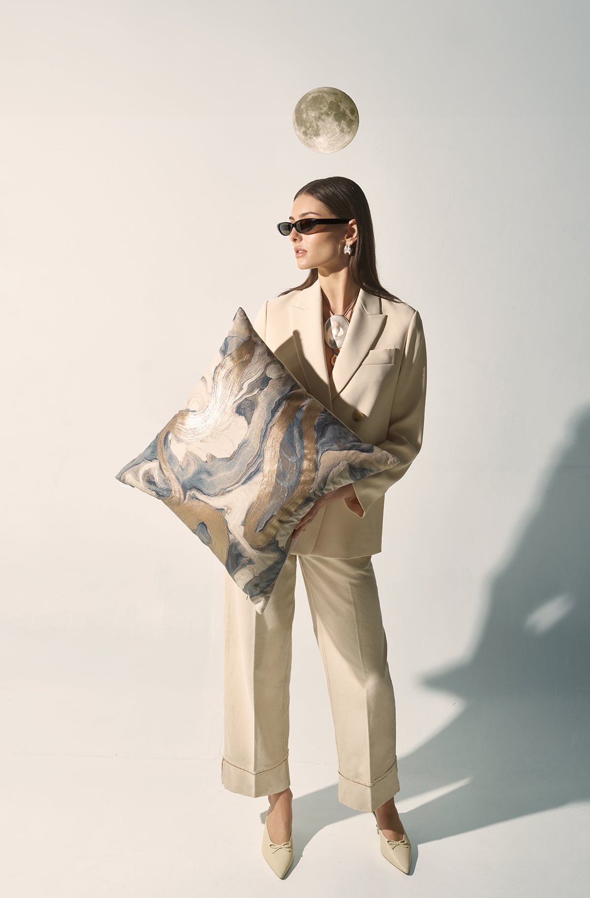 D.V. KAP HOME   24" x 24" Fairy Tale Pillow Abstract    - 4162-2424