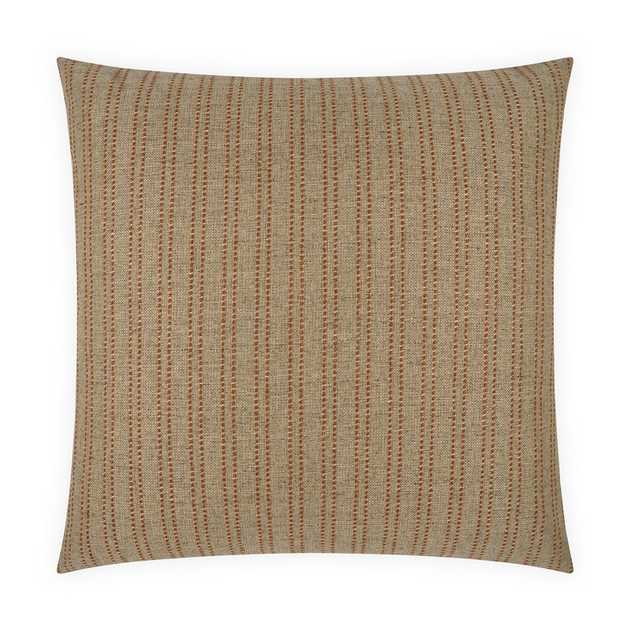 D.V. KAP HOME   24" x 24" Boxford Pillow - Harvest Farmhouse, Stripes    - 4167-H-2424