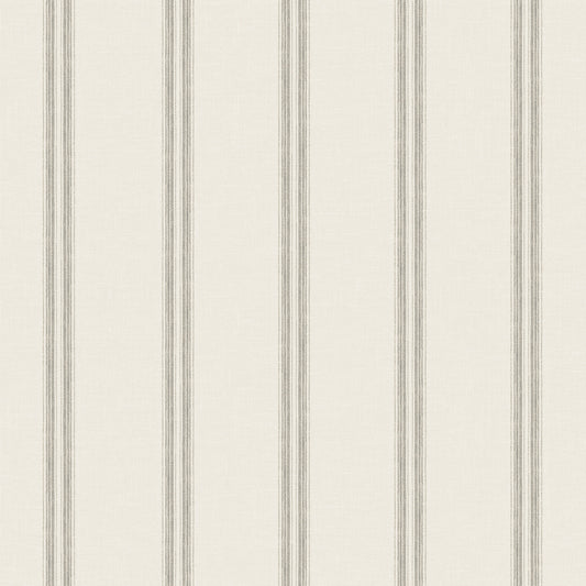 York Wallcoverings Chesapeake Johnny Charcoal Stripes Wallpaper Graphics Farmhouse Charcoal  Wallpaper - 4169-13076