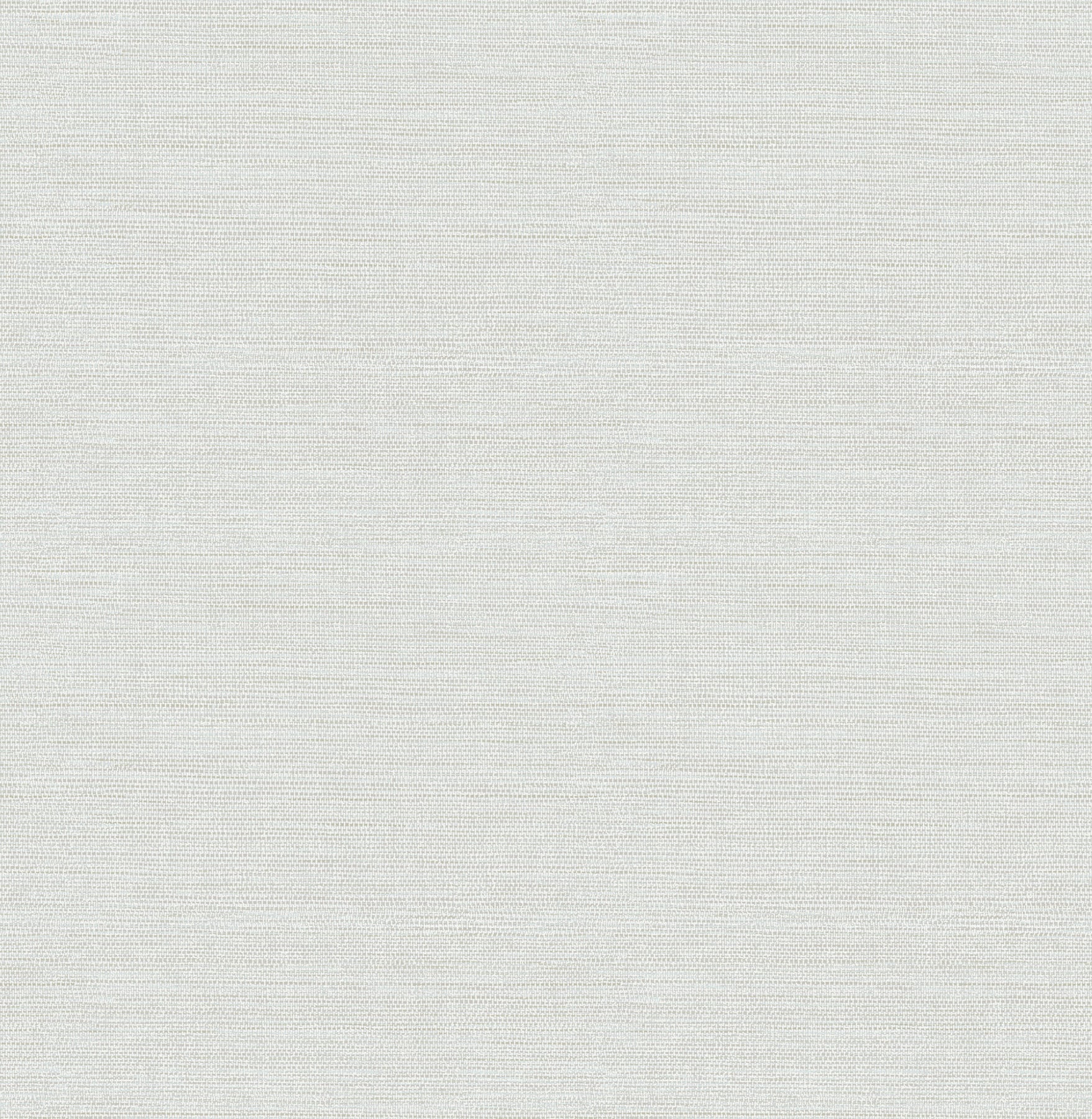 Light blue faux grasscloth wallpaper texture with subtle horizontal weave lines.