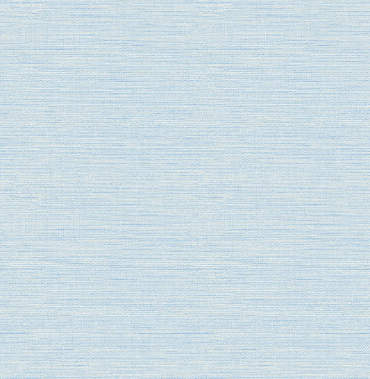 York Wallcoverings Chesapeake Agave Sky Blue Faux Grasscloth Wallpaper Graphics Transitional Sky Blue  Wallpaper - 4169-24283
