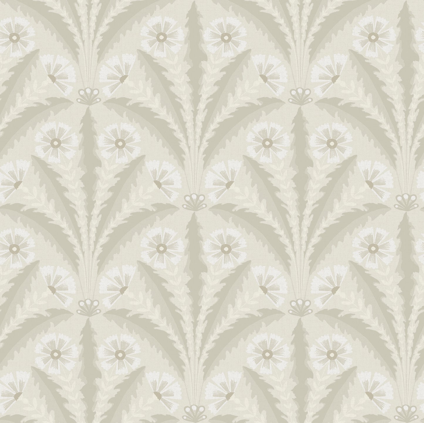 York Wallcoverings Chesapeake Tap Root Beige Floral Damask Wallpaper Botanical Modern Beige  Wallpaper - 4169-27603