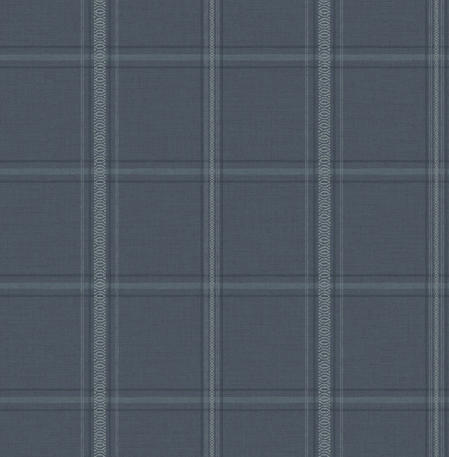 York Wallcoverings Chesapeake Auberge Dark Blue Plaid Wallpaper Graphics Farmhouse Dark Blue  Wallpaper - 4169-27605