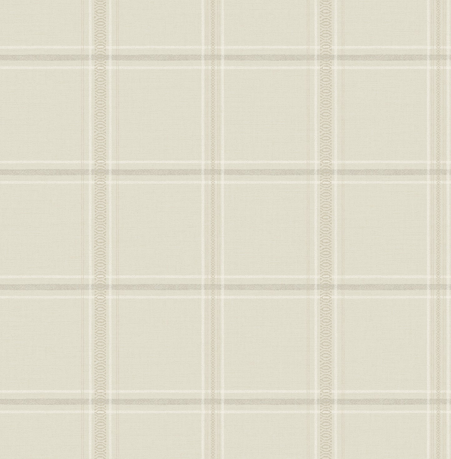 York Wallcoverings Chesapeake Auberge Ivory Plaid Wallpaper Graphics Farmhouse Ivory  Wallpaper - 4169-27607