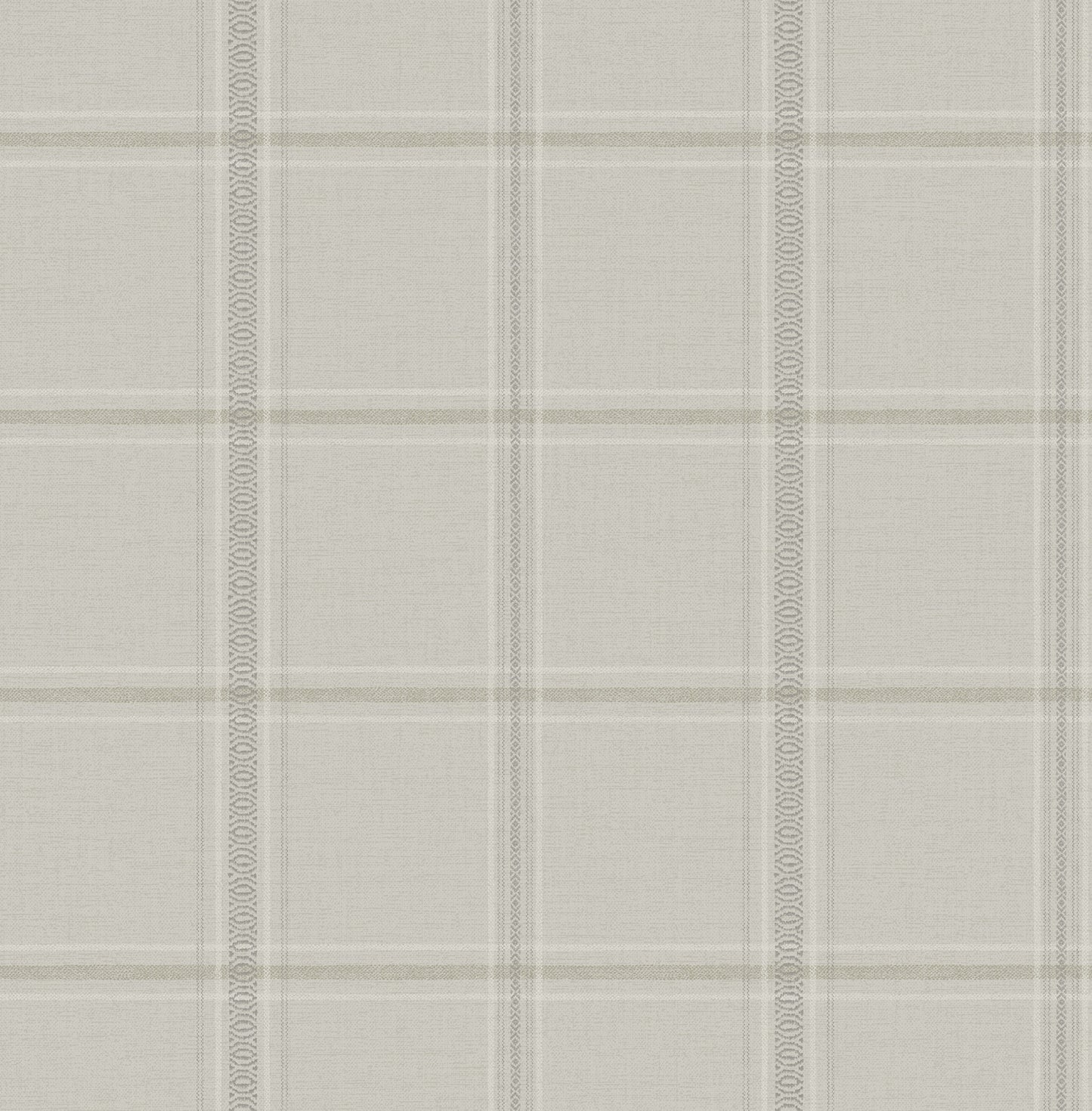 York Wallcoverings Chesapeake Auberge Taupe Plaid Wallpaper Graphics Farmhouse Taupe  Wallpaper - 4169-27608