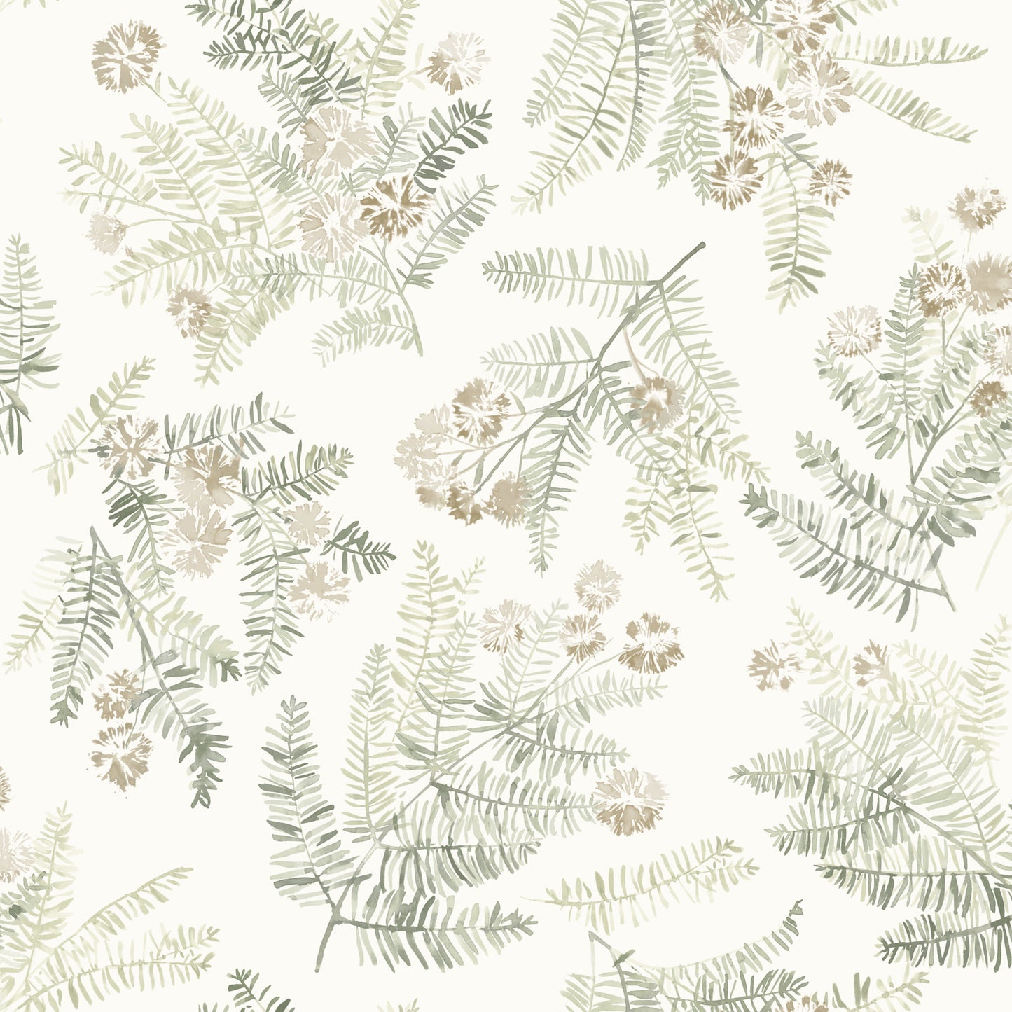 York Wallcoverings Chesapeake Frith Green Botanical Wallpaper Botanical Farmhouse Green  Wallpaper - 4169-83105