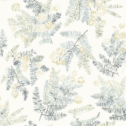 York Wallcoverings Chesapeake Frith Sea Green Botanical Wallpaper Botanical Farmhouse Sea Green  Wallpaper - 4169-83106