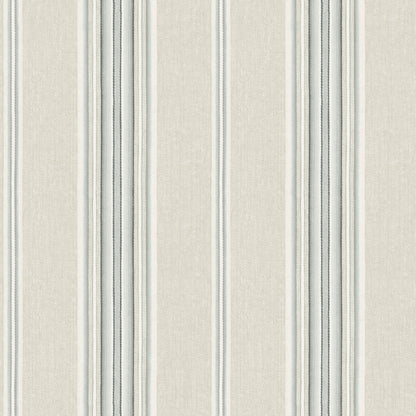 York Wallcoverings Chesapeake Calvados Turquoise Linen Stripe Wallpaper Graphics Farmhouse Turquoise  Wallpaper - 4169-83122
