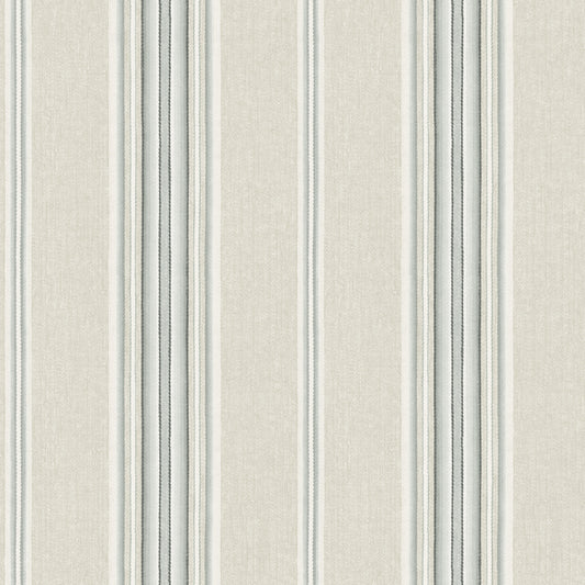 York Wallcoverings Chesapeake Calvados Turquoise Linen Stripe Wallpaper Graphics Farmhouse Turquoise  Wallpaper - 4169-83122
