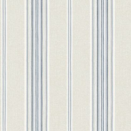 York Wallcoverings Chesapeake Calvados Blue Linen Stripe Wallpaper Graphics Farmhouse Blue  Wallpaper - 4169-83123