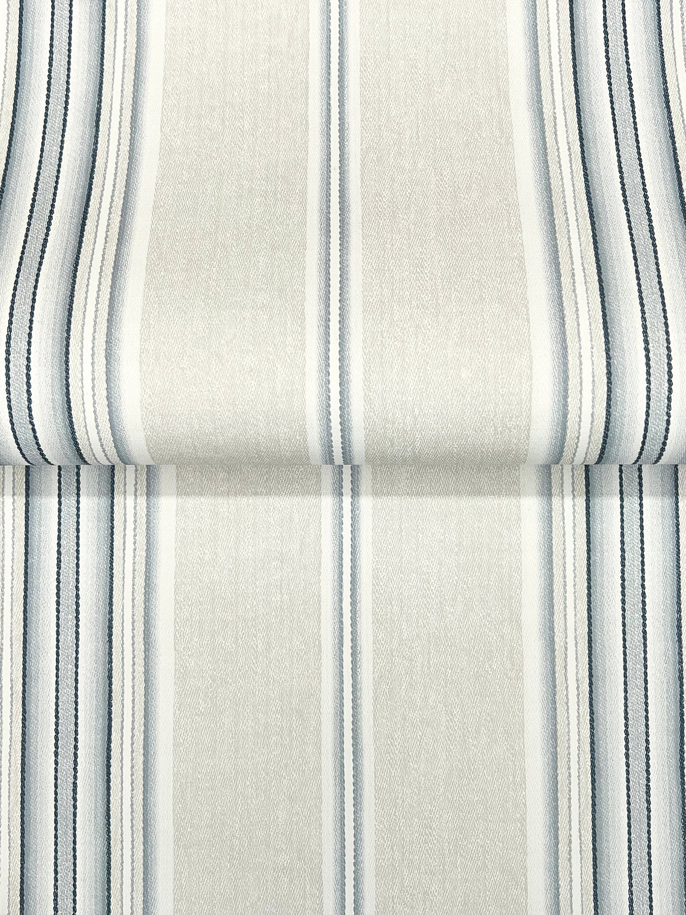 York Wallcoverings Chesapeake Calvados Blue Linen Stripe Wallpaper Graphics Farmhouse Blue  Wallpaper - 4169-83123