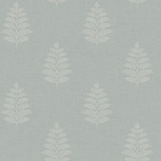 York Wallcoverings Chesapeake Frond Light Blue Leaf Wallpaper Botanical Farmhouse Light Blue  Wallpaper - 4169-83130
