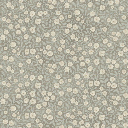 York Wallcoverings Chesapeake Poppy Trail Aqua Floral Wallpaper Botanical Farmhouse Aqua  Wallpaper - 4169-83136